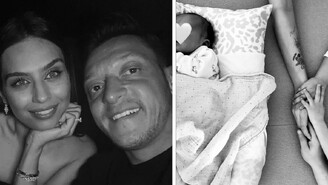 Amine Gülşe Ve Mesut Özil Kız Bebek Sevinci Yaşadı
