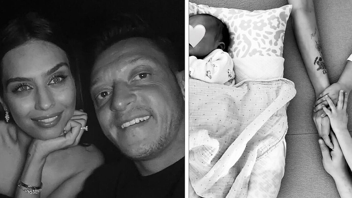 Amine Gülşe Ve Mesut Özil Kız Bebek Sevinci Yaşadı