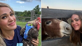 Carrie Underwood Nashville Çiftliğinde Kendi Yiyeceğini Yetiştiriyor