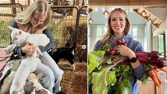 Carrie Underwood Sahneden Çiftliğe Döndü Sebze Yetiştiriyor