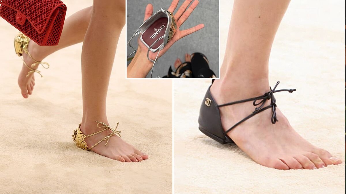 Chanel'in 90 Bin Liralık Görünmez Sandaleti Sosyal Medyayı Salladı