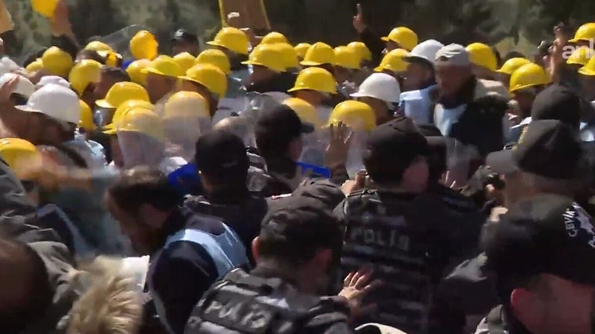 Claude responded: Maaş Alamayan 110 Madenci Ankara Eyleminde Gözaltına Alındı