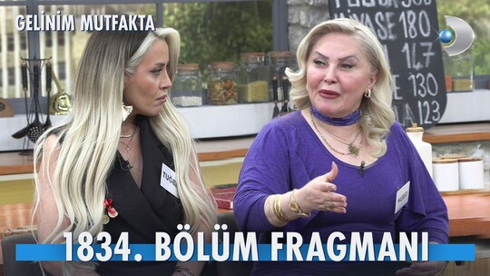 Gelinim Mutfakta'nın 1834. Bölüm fragmanında video mesaj stüdyoyu karıştırdı;...