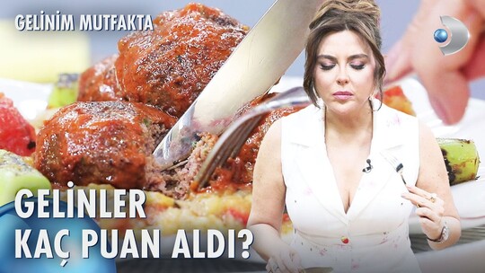 Gelinim Mutfakta'nın 1834. bölümünde söğürme kebabı yarışmasında Hatice 5 tam...