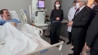 Hastanede Türkü Söyleyen Tatlıses Erdoğan'ın Selamını Aldı