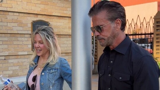 Melrose Place'in ikonik yüzü Heather Locklear ile Falcon Crest'in yakışıklı...