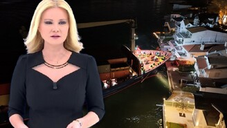 Kappa Gemisi Boğazda Karaya Oturdu Hasarlı Yalı Ünlü İş Kadınına Ait Çıktı