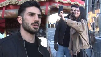 Karaköy'deki Genç Kestaneci Alper Sosyal Medyada Dünyaca Ünlü Oldu