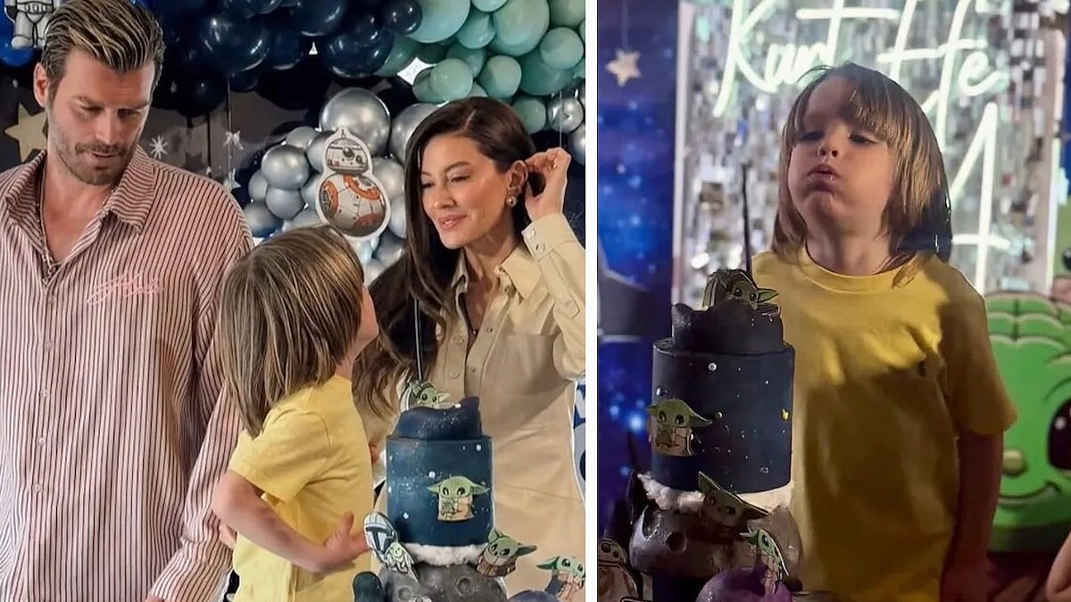 Kıvanç Tatlıtuğ Oğlu Kurt Efe'nin 4. Yaşını Kutladı