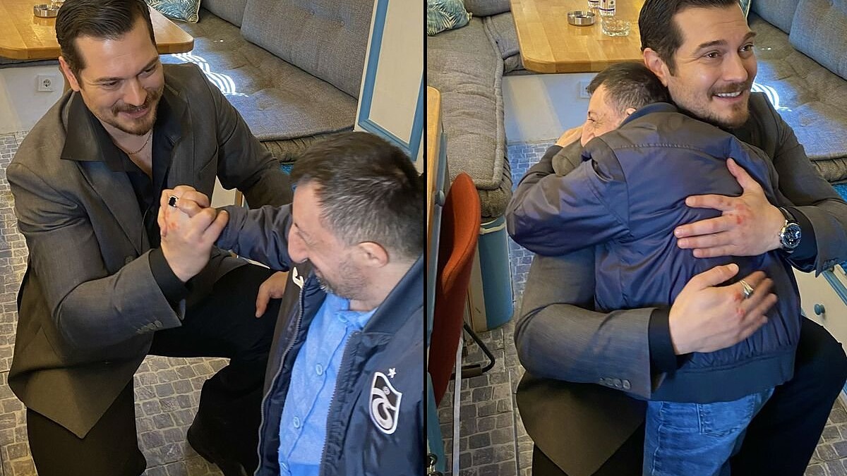 Köksal Baba Çağatay Ulusoy İle Buluştu Sette Duygulandı