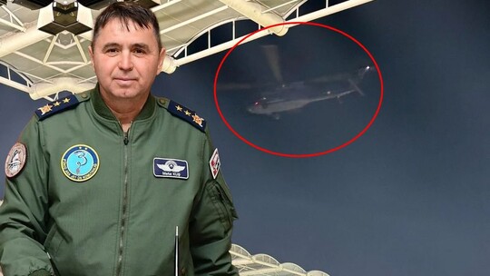 Konyaspor–Fenerbahçe maçında stadyum üzerinde F-16 ve Sikorsky uçurtan Tümgeneral...