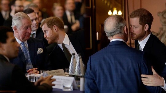Buckingham Sarayı, Kral Charles'ın 27-30 Nisan ABD ziyaretinde Prens Harry ile...