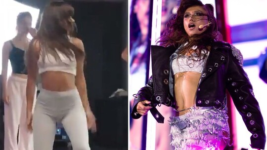 Manifest grubunun üyesi Hilal Yelekçi, sahne provasından yansıdığı düşünülen...