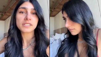 Mia Khalifa Gözyaşlarıyla Lübnan İçin Seslendi