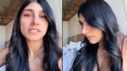 Mia Khalifa, İsrail'in Lübnan'a yönelik saldırılarına ilişkin gözyaşları içinde...
