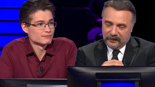 Salih Burak Erten, Kim Milyoner Olmak İster'de 500 bin TL'lik soruyu yanlış...