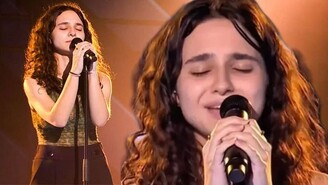 Naz Çavuşoğlu Belçika O Ses Sahnesinde Dört Jüriyi Döndürdü