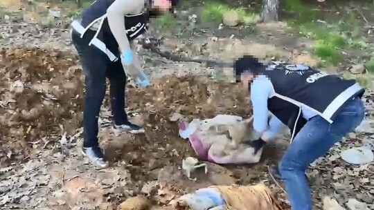 İstanbul Emniyet Müdürlüğü, Pendik'te toprağa gömülü bir su deposunda 3 bin...