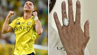 Ronaldo Nişanlısına 400 Milyon TL Değerinde Pırlanta Yüzük Taktı