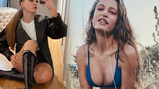 Serenay Sarıkaya Futuristik Gözlükleriyle Sosyal Medyayı Salladı