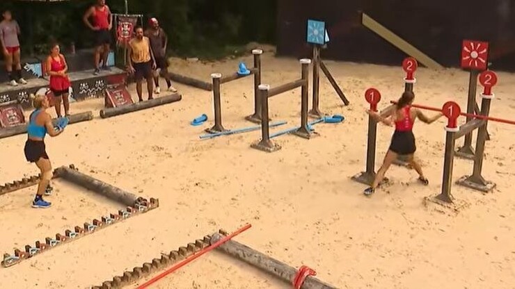 Survivor 2026'da bu akşam üçüncü dokunulmazlık oyunu oynandı; Gönüllüler'den...