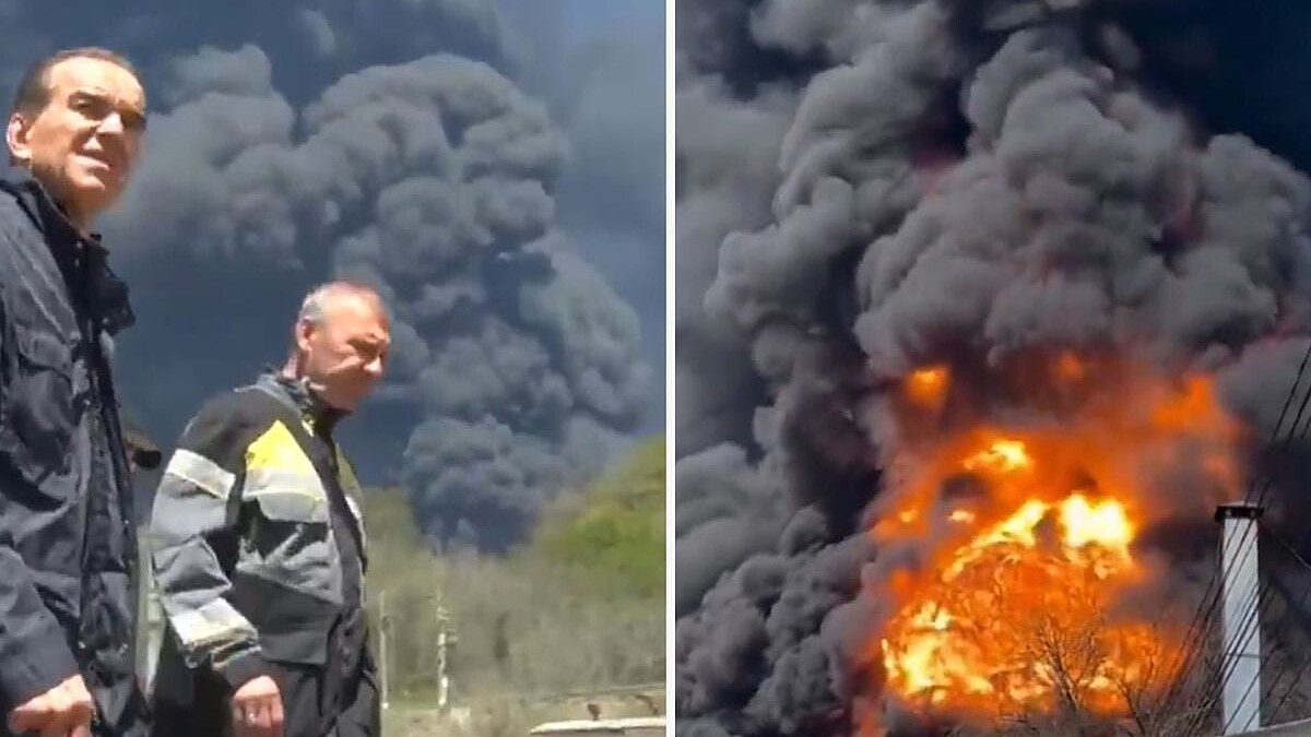 Tuapse Rafinerisindeki Yangın Söndürülemiyor Putin Devreye Girdi