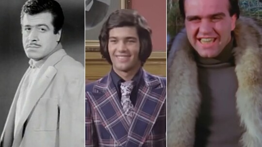 Yeşilçam'ın tanınan oyuncuları Yadigar Ejder, Mesut Engin, Suphi Kaner ve İhsan...