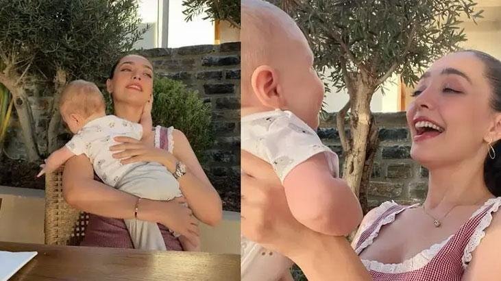 Zeynep Tuğçe Bayat Oğlu Atlas İçin Eşine Espri Yaptı