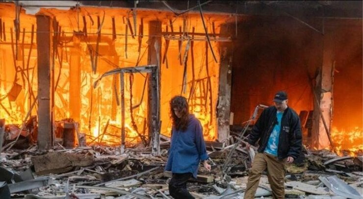 Rusya Ukrayna'ya 90 Füze ve 600 İnsansız Hava Aracı Fırlattı