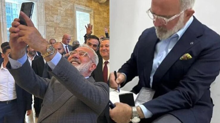 Erdoğan El Öpmeye Çalışan Vekile Elini Geri Çekti