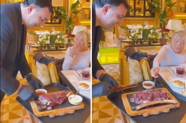 Ajda Pekkan 43 Bin Liralık Dana Döş Yedi