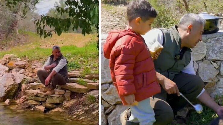 Bülent Polat Çanakkale Köyünde Toprağı İşleyerek Yaşıyor