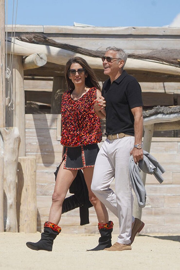 George Clooney 65. Doğum Gününü St. Tropez'de Kutladı