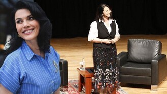 Açelya Akkoyun Öğrencilere Meslek Ve Sanat Üzerine Tavsiyeler Verdi
