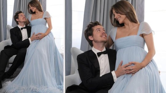 Barbara Palvin ve Dylan Sprouse, ilk bebeklerini beklediklerini ultrason görüntüsüyle...