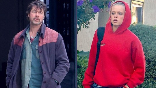 Brad Pitt, dansçılık kariyerine adım atan kızı Shiloh'yu uzaktan takip ediyor;...