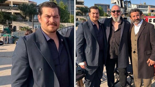 Çağatay Ulusoy'un set fotoğrafları sosyal medyada tartışma yarattı; bir kesim...