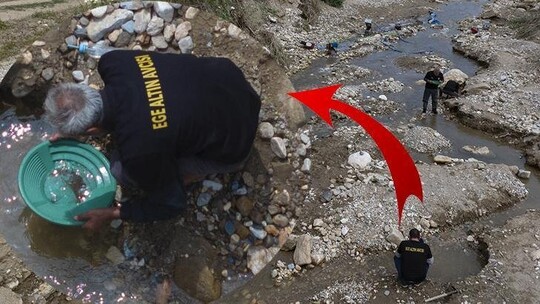 Ege'nin dere yataklarında "kırıntı madenciliği" hobisi hızla yayılıyor; Aydın,...