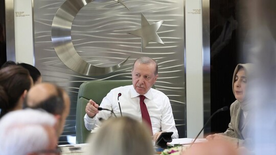 Cumhurbaşkanı Erdoğan, Kazakistan dönüşünde gazetecilere konuştu; NATO zirvesi,...