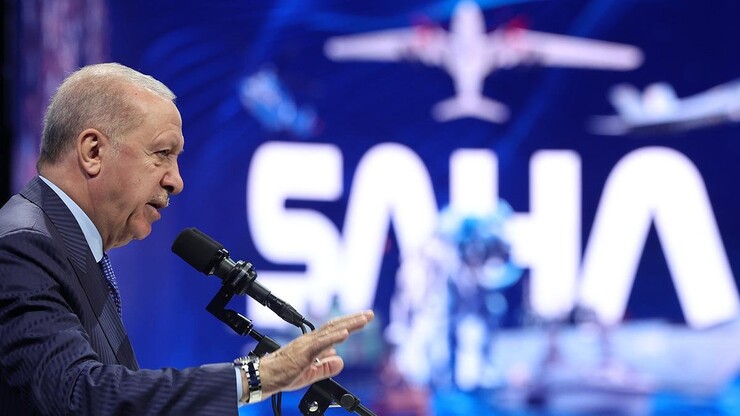 Cumhurbaşkanı Erdoğan, SAHA EXPO 2026'da Türkiye'nin savunma ihracatının 23...