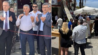 Fethiye'de Meyhane Açılışına Emekli İmam Duasıyla Katıldı