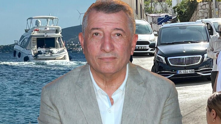 Güzelbahçe Belediye Başkanı Mustafa Günay, eşiyle birlikte yolsuzluk operasyonunda...