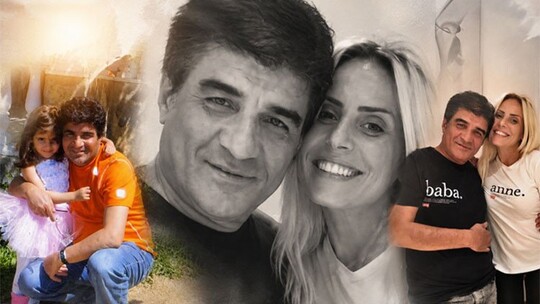 İbrahim Erkal'ın vefatının 9. yıl dönümünde kızı Dilara ve eşi Filiz Erkal,...
