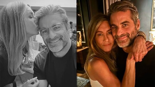 Jennifer Aniston, yaşam koçu Jim Curtis ile birlikteliklerinin birinci yılına...