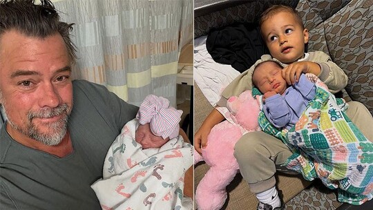 Josh Duhamel ve eşi Audra Mari, kızları Rocca de Leon Duhamel'in dünyaya geldiğini...