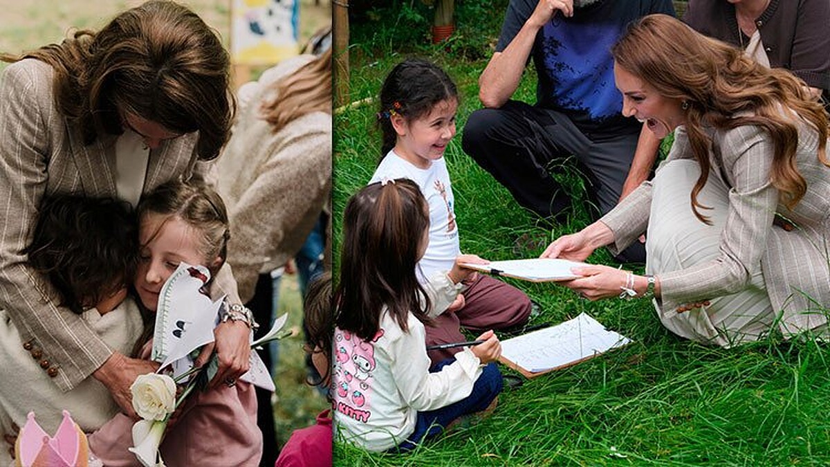 Kate Middleton İtalya Ziyaretinde Çocuklarla Çimlere Yayıldı