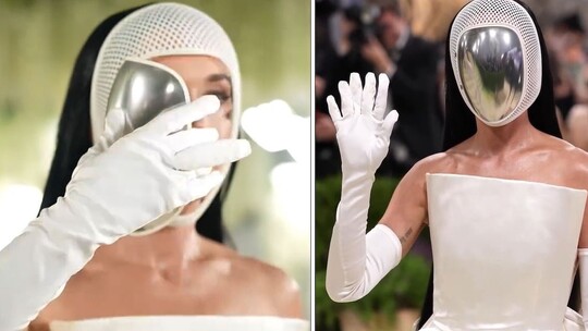 Katy Perry Met Gala 2026da Altı Parmaklı Eldiveniyle Dikkat Çekti