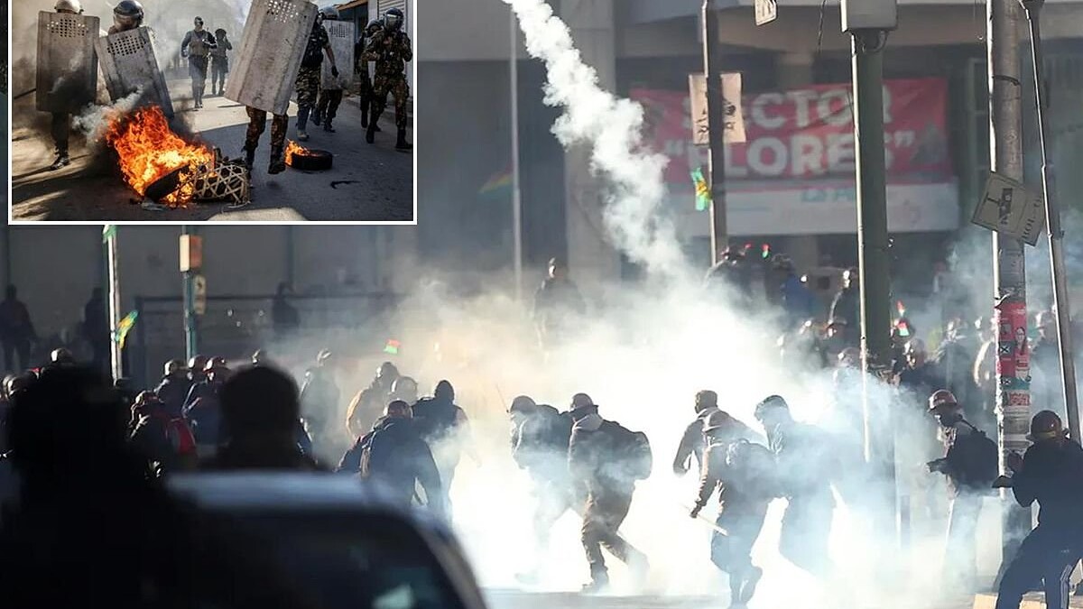 La Paz'da Hükümet Karşıtı Protestolarda 57 Kişi Gözaltına Alındı