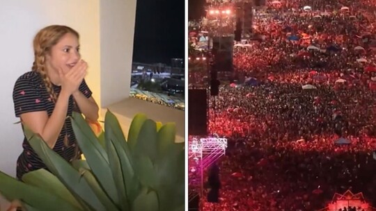 Shakira, Copacabana sahilinde 2 milyonu aşkın kişiye konser verdi; sahnede oğullarıyla...