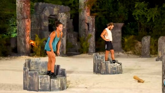Survivor 2026'da eleme düellosunda Sercan'ın parkuru bırakmak istediğini açıklaması...